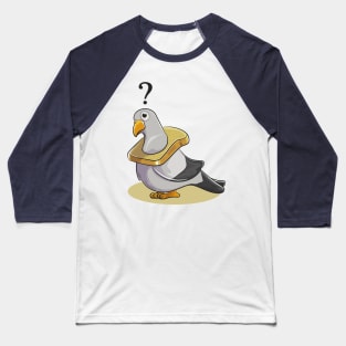 pigeon with bread Baseball T-Shirt